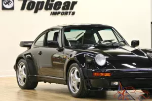 1987 PORSCHE 930 TURBO BLACK ON BLACK ONLY 56,089 ORIGINAL MILES  EXCELLENT !!