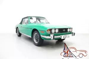 A Muscular and Pristine Triumph Stag Automatic with Just 79,820 Miles from New