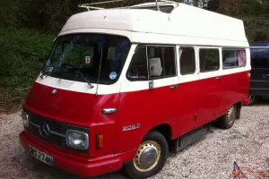  Mercedes 206D Hanomag Classic Camper Van 1975 