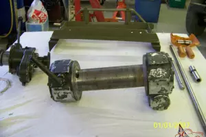 Rare ramsey military model 50 PTO winch  correct for willys jeep M38 M38A1