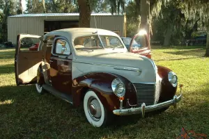 1939 Mercury Deluxe Sedan - Suicide Doors - Low Miles - All Original