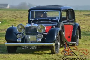 1936 Alvis Speed 20 Sports Saloon by Charlesworth