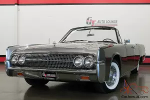 1963 Lincoln Continental Convertible Suicide 4DR Complete Restoration Vintage AC