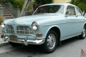 NO RESERVE 1966 Volvo 122S Amazon Two Door Coupe CA Black Plate Horizon Blue