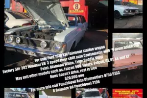 Ford XW Fairmont V8 1970 Station wagon