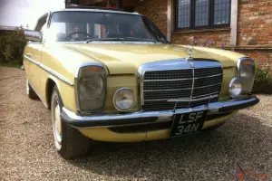  Mercedes W114 Coupe 280ce / 280se convertible pillarless classic 