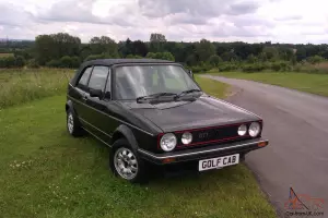  1985 VOLKSWAGEN GOLF GTI CABRIOLET 