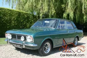 Ford Cortina 1600E in concours condition . The best available