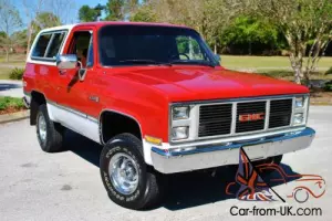 1988 GMC Jimmy 4x4 Fuel Injected 5.7L Low Miles! Clean CarFax!