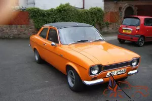 1975 FORD ESCORT MEXICO ORANGE