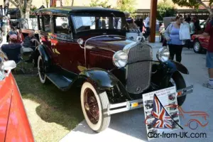1931 Ford A Model Slant Window Briggs Town Sedan 160B in QLD