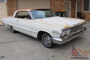 Chev Impala 1963 2DR 283 Manual NO Rust Suit Monaro Torana GT Camaro Belair Buyr in Coffs Harbour, NSW