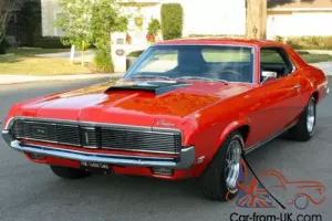 1969 Mercury Cougar  - 351 V-8 - FACTORY A/C - 500 MI