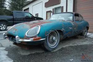 1964 Jaguar XKE Series 1  Coupe needs total restoration