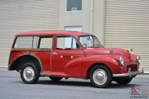 NO RESERVE AUCTION rare Morris Minor Traveller 1000 Woody Woodie station wagon