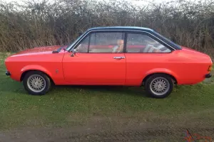 Ford escort mk2 2 door, restored in 2010