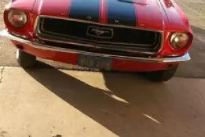 1968 Ford Mustang black