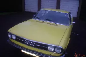  1974 AUDI 100 S COUPE manual RESTORATION PROJECT 