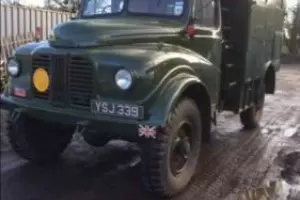 Austin k9 1953 radio truck, camper vintage classic lorry 4x4
