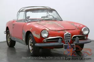 1962 Alfa Romeo Giulietta Spider
