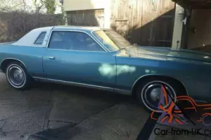 Chrysler cordoba stunning car excellent performer  low mileage leather interior