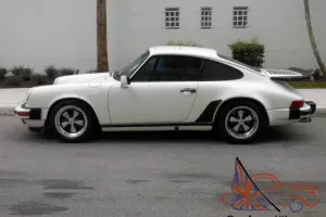 1987 Porsche 911 Beautiful 1987 Porsche 911 G50 Coupe - White Photo