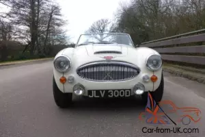 1966 AUSTIN HEALEY 3000 MKIII PHASE II BJ8 FULLY RESTORED- OLD ENGLISH WHITE