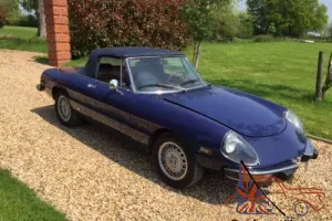 Alfa Romeo Spider 105 LHD 2.0 Convertible 1974 Kamm Tail Lniezione