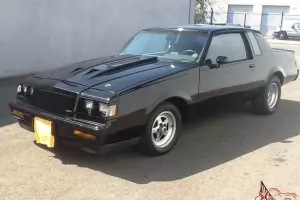 1987 Buick Regal Grand National  T type with moon roof