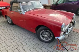 1966 Austin Healey Sprite Series 3 1098cc Barn Find