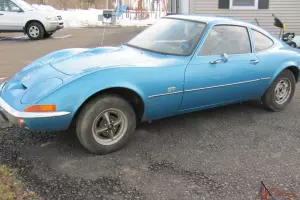 1969 OPEL GT NO RUST 27500 original miles RARE 1.1 engine 93 series