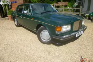  1985 (B) BENTLEY MULSANNE TURBO GREEN 