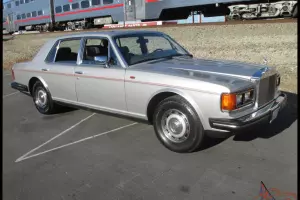 Lovely 1-Owner 1985 Rolls Royce Silver Spirit!  63,000 Mi. Cal. Blue Plate Car!