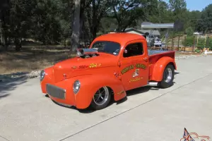 1941 Willys Pickup Pro Street Steel Cab Big Block Wilys Coupe pick up