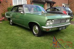 Vauxhall cresta pc delux 3.3 6 cylinder manual green classic car