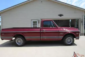 1970 Chevy CST C10 Long Bed Pick-up Fire Mist Red