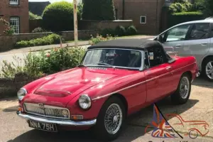1969 MGC Roadster, Manual, Over Drive, 2 Door, Convertible, Classic Car