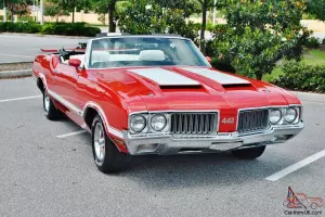 Simply the best that can be found 70 Oldsmobile 442 W-30  Convertible Clone a/c
