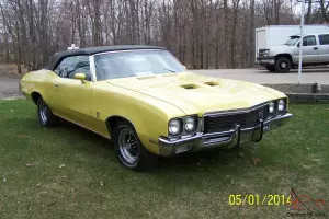 1972 TRUE GS 455 CONVERTIBLE GROUND UP