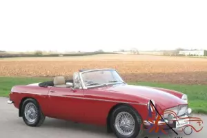 1970 - MG B 1.8 Roadster SE - Tartan Red