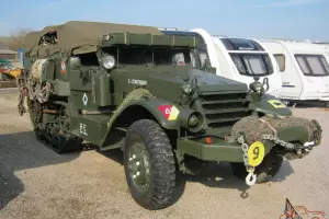 1941 INTERNATIONAL M5 HALF TRACK. WORLD WAR 2.