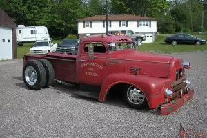 International R185 Fire truck, Chopped,  Rat rod, street rod, hot rod, Lead sled