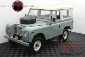 1972 LAND ROVER Series III 4X4 OVERDRIVE!!