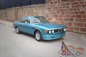 BMW 3.0 CS e9 Coupe 1975 TURKIS BLUE