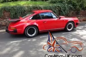  PORSCHE 911 CARRERA COUPE SPORT RED 1989 