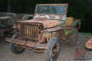 Army Jeep TWO Ford GPW AND ONE Willys MB WW2 in Bundaberg, QLD