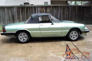 1984 Alfa Romeo Spider 2D Conv