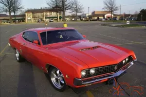 70 Ford  Torino V-8 Fastback  3 speed Automatic Transmission Classic Car