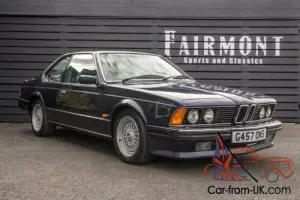 1989 BMW 6 Series 635 Csi Highline Saloon Petrol Automatic