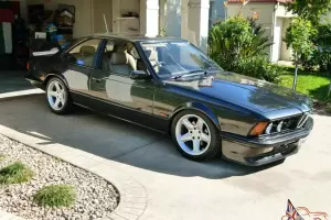 BMW 1985 E24 M635 Black Coupe M6 M635CSi ///Motorsport M power